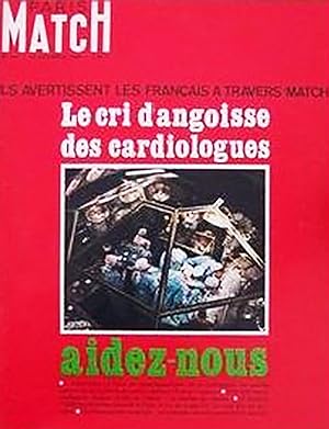 Paris Match, numero 922, decembre 1966, Le cri d'angoisse des cardiologues