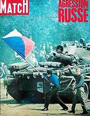 Paris Match, numero 1008, Aout 1968, Agression Russe