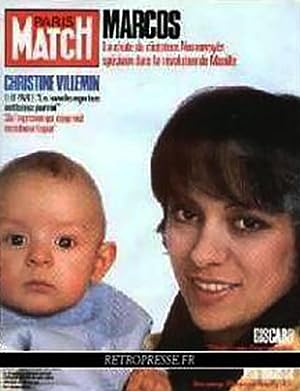 Paris Match, numero 1919, 7 Mars 1986, Marcos - Chrisne Villemin