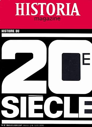 Historia Magazine, 1969, numero 97, Histoire du 20e siecle