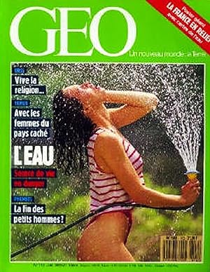 Geo - Un nouveau Monde La terre, numero 112, Juin 1988, L'eau source de vie en danger