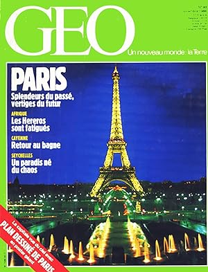Geo - Un nouveau Monde La terre, numero 93, Noveembre 1986, Paris
