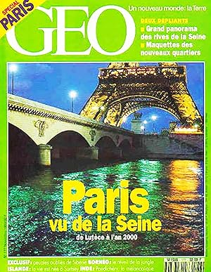 Geo - Un nouveau Monde La terre, numero 177, Novembre 1993, Paris vue de la Seine