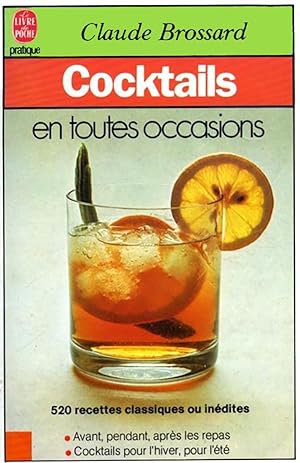 Cocktails en toutes occasions