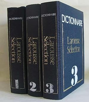 Larousse sélection 3 volumes en couleurs