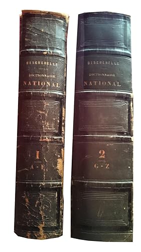 Image du vendeur pour Dictionnaire national ou Dictionnaire universel de la langue française (2 volumes) mis en vente par Livreavous