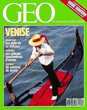 Geo - Un nouveau Monde La terre, numero 122, Avril 1989, Venise