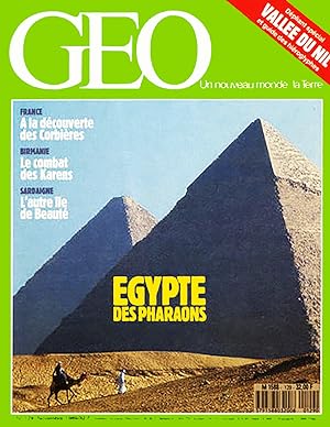 Geo - Un nouveau Monde La terre, numero 129, Novembre 1989, Egypte des pharaons