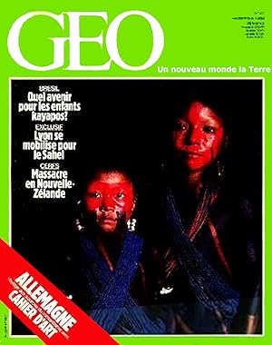 Geo - Un nouveau Monde La terre, numero 67, Septembre 1984, Allemagne Cahier