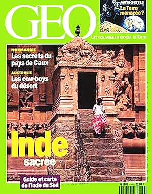 Geo - Un nouveau Monde La terre, numero 169, Mars 1993, Inde sacrée