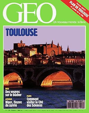 Geo - Un nouveau Monde La terre, numero 128, Octobre 1989, Toulouse