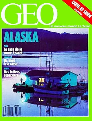 Geo - Un nouveau Monde La terre, numero 119, Janvier 1989, Alaska