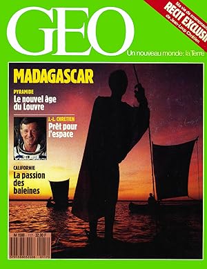 Geo - Un nouveau Monde La terre, numero 117, Novembre 1988, Madagascar
