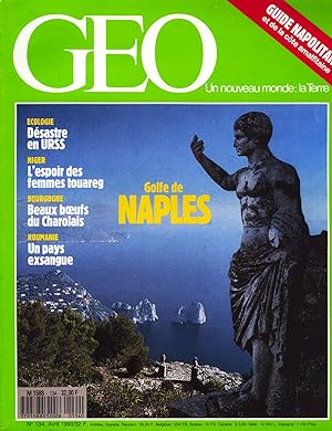 Geo - Un nouveau Monde La terre, numero 134, Avril 1990, Golfe de Naples