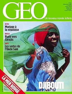 Geo - Un nouveau Monde La terre, numero 94, Decembre 1986, Djibouti