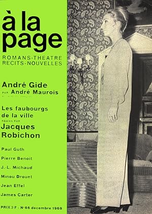 Seller image for Andre Gide par Andre Maurois (Festival du Roman, Romans-Theatre-Recits-Nouvelles) for sale by Livreavous