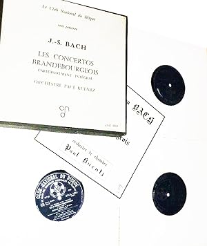 [Disque 33 T Vinyle] Les concertos brandebourgeois, Bach, Kuentz, Le Club National du Disque (cof...