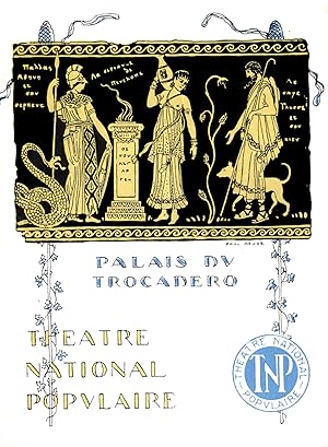 Theatre National Populaire, Palais du Trocadero Programme Officiel Saison 1929