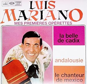 [Disque 33 T Vinyle] Luis Mariano Mes premieres operettes, Pathe Marconi, EMI (SHTX 340 164)