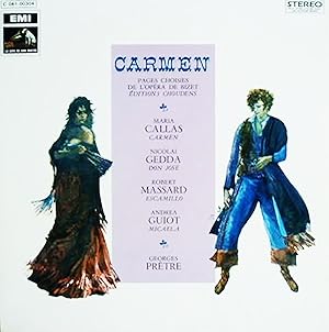 [Disque 33 T Vinyle] Carmen pages choisies de l'opera de Bizet, Editions Choudens, Plaisir Musica...