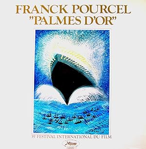 [Disque 33 T Vinyle] Frank Pourcel, Palmes d'Or, 35e Festival international du Film, Pathe, Emi, ...