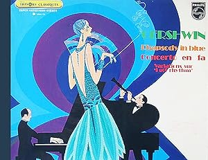 [Disque 33 T Vinyle] Gershwin, Rhapsodie in blue, Concerto en Fa, Orchestre National de l'Opera d...