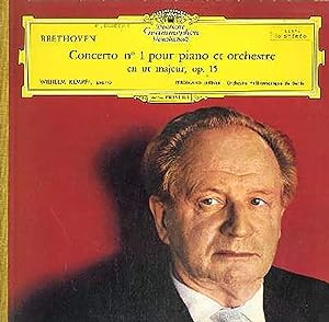 [Disque 33 T Vinyle] Beethoven, Concerto n°1 pour piano et orchestre, op. 15, Wilhelm Kempff, Pia...