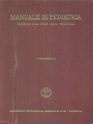 Manuale di pediatria 2vv