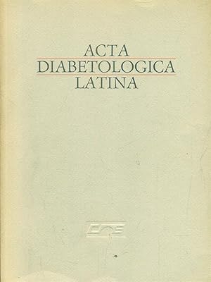 Bild des Verkufers fr Acta diabetologica Latina vol VIII - N 5 / Settembre-ottobre 1971 zum Verkauf von Librodifaccia