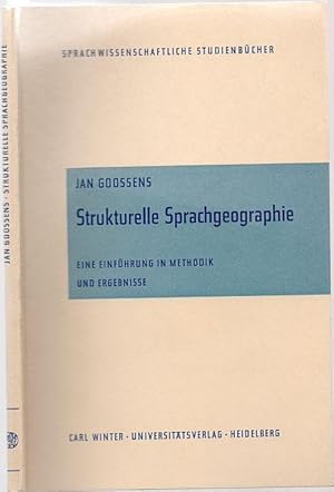 Imagen del vendedor de Strukturelle Sprachgeographie. Eine Einfhrung in die Methodik und Ergebnisse. a la venta por Antiquariat Dwal