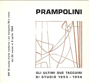 Imagen del vendedor de Prampolini. Gli ultimi due taccuini di studio 1953-1956 a la venta por Studio Bibliografico Marini