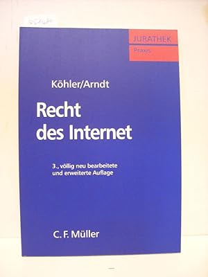 Bild des Verkufers fr Recht des Internet zum Verkauf von Gebrauchtbcherlogistik  H.J. Lauterbach