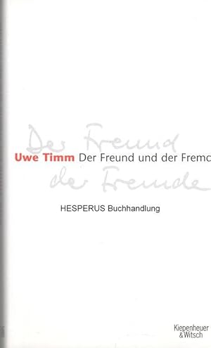 Seller image for Der Freund und der Fremde for sale by HESPERUS Buchhandlung & Antiquariat