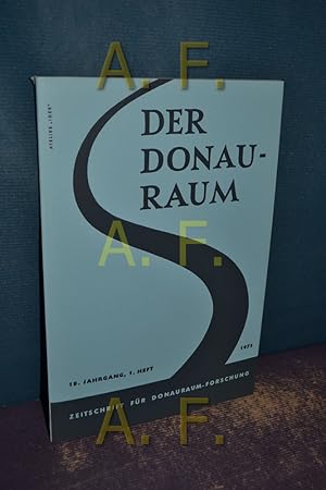 Imagen del vendedor de Der Donauraum, 18. Jahrgang, 1. Heft, 1973 / Zeitschrift fr Donauraum-Forschnung a la venta por Antiquarische Fundgrube e.U.