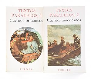 Seller image for TEXTOS PARALELOS, 1. CUENTOS BRITNICOS / TEXTOS PARALELOS, 2. CUENTOS AMERICANOS for sale by Librera Monogatari