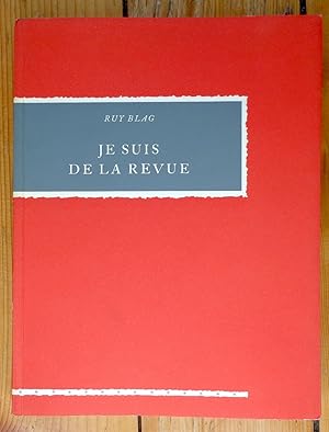 Je suis de la revue. Carnets d'un revuiste (Revue de Genève)