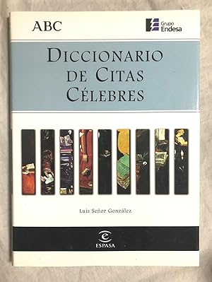 Imagen del vendedor de DICCIONARIO DE CITAS CÉLEBRES a la venta por Librería Sagasta