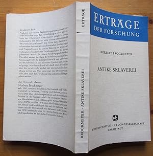 Bild des Verk�ufers f�r Antike Sklaverei. zum Verkauf von Antiquariat Roland G�gler