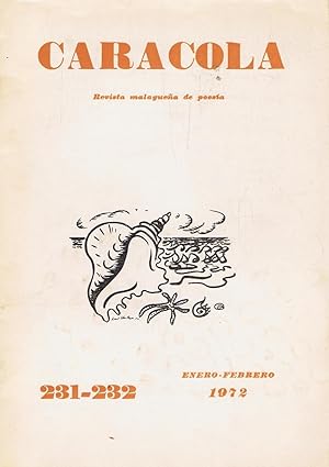 Imagen del vendedor de CARACOLA. Revista malaguea de poesa. N 231-232. Enero-febrero 1972 a la venta por Librera Torren de Rueda