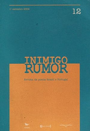 Imagen del vendedor de INIMIGO RUMOR. 1 Semestre 2002. N 12 a la venta por Librera Torren de Rueda