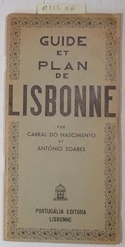 Guide et Plan de Lisbonne par Cabral Do Nascimento et Antonio Soares