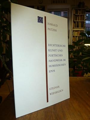 Imagen del vendedor de Dichterische Kunst und poetisches Handwerk im Homerischen Epos, vorgetragen am 5. Dezember 1970 in einer Sitzung der Wissenschaftlichen Gesellschaft an der Johann-Wolfgang-Goethe-Universitt Frankfurt am Main, a la venta por Antiquariat Orban & Streu GbR