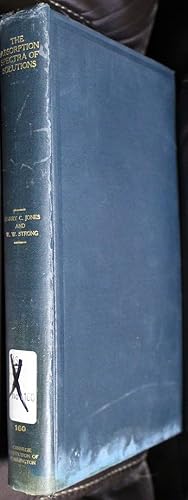 Seller image for The Absorption Spectra of Solutions of Comparatively Rare Salts.[Subtitle]: Including Those of Gadolinium, Dysprosium, and Samarium the Spectrophotography of Certain Chemical Reactions and the Effect of High Temperature on the Absoption Spectra of. for sale by GuthrieBooks