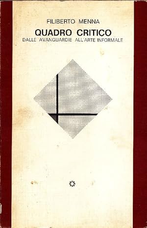 Bild des Verkufers fr Quadro critico zum Verkauf von Studio Bibliografico Marini