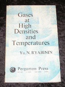 Image du vendeur pour Gases at High Densities and Temperatures mis en vente par Yare Books