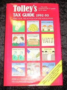 Imagen del vendedor de Tolley's Tax Guide 1992-93 a la venta por Yare Books