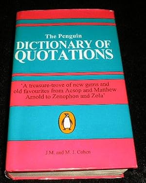 Image du vendeur pour The Penguin Dictionary of Quotations mis en vente par Yare Books