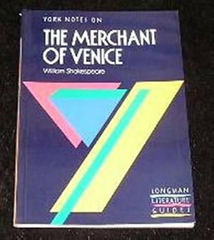 Image du vendeur pour York Notes on The Merchant of Venice mis en vente par Yare Books