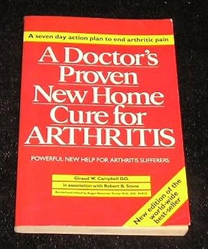 Seller image for A Doctor's Proven New Home Cure for Arthritis for sale by Yare Books
