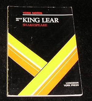Seller image for York Notes on King Lear for sale by Yare Books